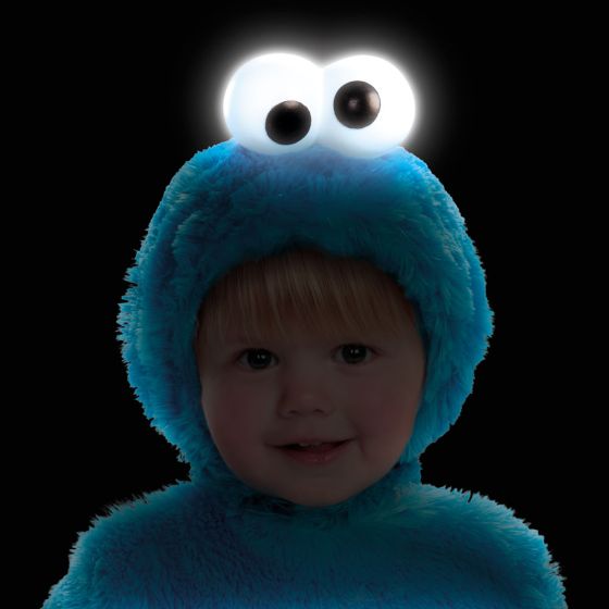 Costume Di Carnevale Elmo Per Bambini, Taglia 2T, Con Luci, Ispirato A Sesame Street - 2