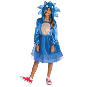 Sonic Movie Girl Hooded Dress