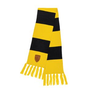 Hufflepuff Crested Scarf