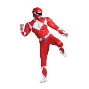 Red Ranger Classic Muscle Adult