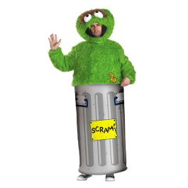Oscar The Grouch Adult - Disguise