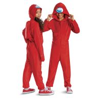 Red Impostor Hooded Jumpsuit Classic