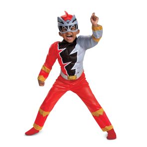 Red Ranger Dino Fury Toddler Muscle
