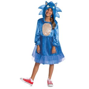 Sonic Movie Girl Hooded Dress