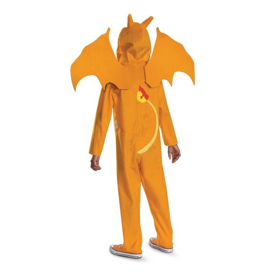 Charizard Hooded Jumpsuit Classic Pokémon Costume view 2