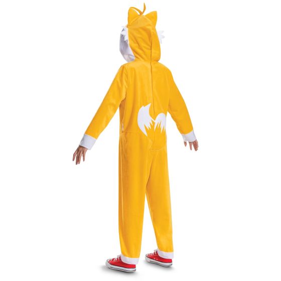 Tails Hooded Jumpsuit Classic Costume view 2