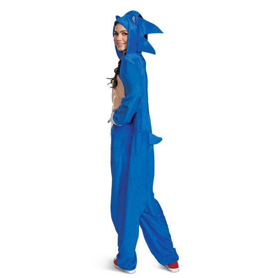 Disguise Fantasia Sonic 2 para adultos do filme Sonic, Conforme