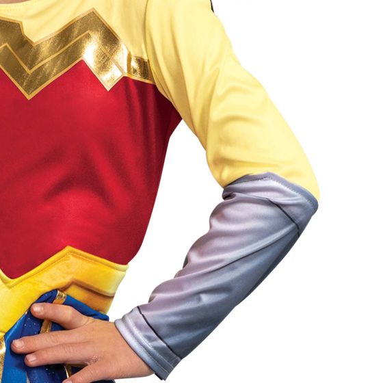 long sleeve wonder woman costume