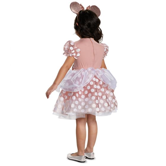 Disguise Minnie Mouse Classic Girl's Halloween Fancy-Dress Costume for  Toddler, 2T 