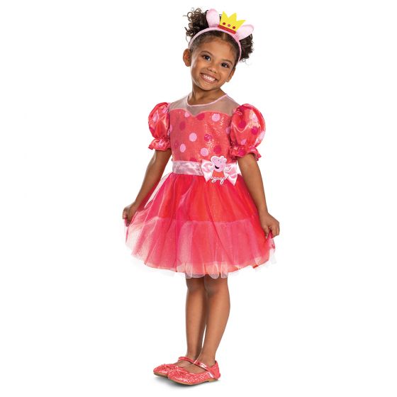 Buy Peppa Pig Fit & Flare Dress with Hair Tie Set Online at Best Prices in  India - JioMart.