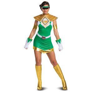 Green Ranger Female Mm Deluxe Adult