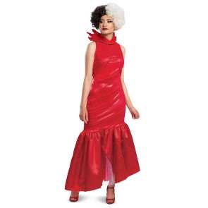 Cruella Live Action Red Dress Classic Adult