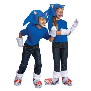 Boys Sonic The Hedgehog Deluxe Movie Costume