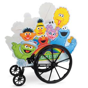 Sesame Street Adaptive Wheelchair Cover