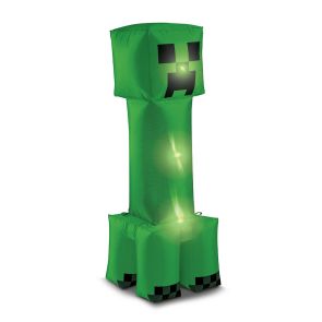 Minecraft Creeper Inflatable Decor 4 Ft