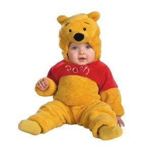 Winnie The Pooh Deluxe Two-Sided Plush Jumpsuit
