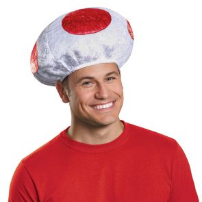 Mushroom Hat - Adult Red