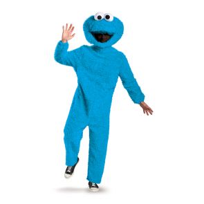 Full Plush Cookie Monster Prestige Adult