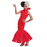 Cruella Live Action Red Dress Tween Deluxe