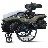 Halo Infinite Warthog Adaptive Wheelchair Cover