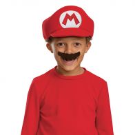 Mario Elevated Hat + Mustache