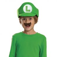 Luigi Elevated Hat + Mustache