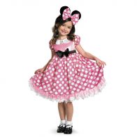 Pink Minnie Glow In The Dark Dot Dress